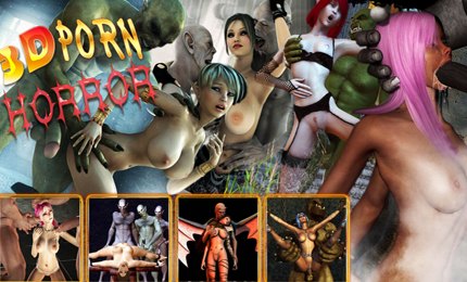 Horrur erotic 3d comic monster seks
