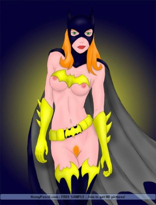 Sexy batman girl in adult cartoon porn