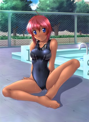 Hentai swimsuit sexy girl