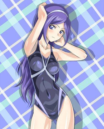 One piece swimsuit hentai girl